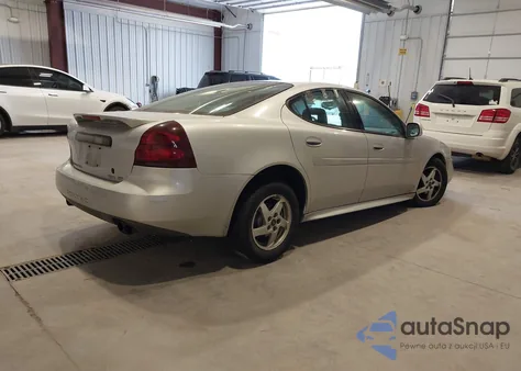 2004 Pontiac Grand Prix Gt2 z USA, uszkodzony, nr VIN 2G2WS522541105146